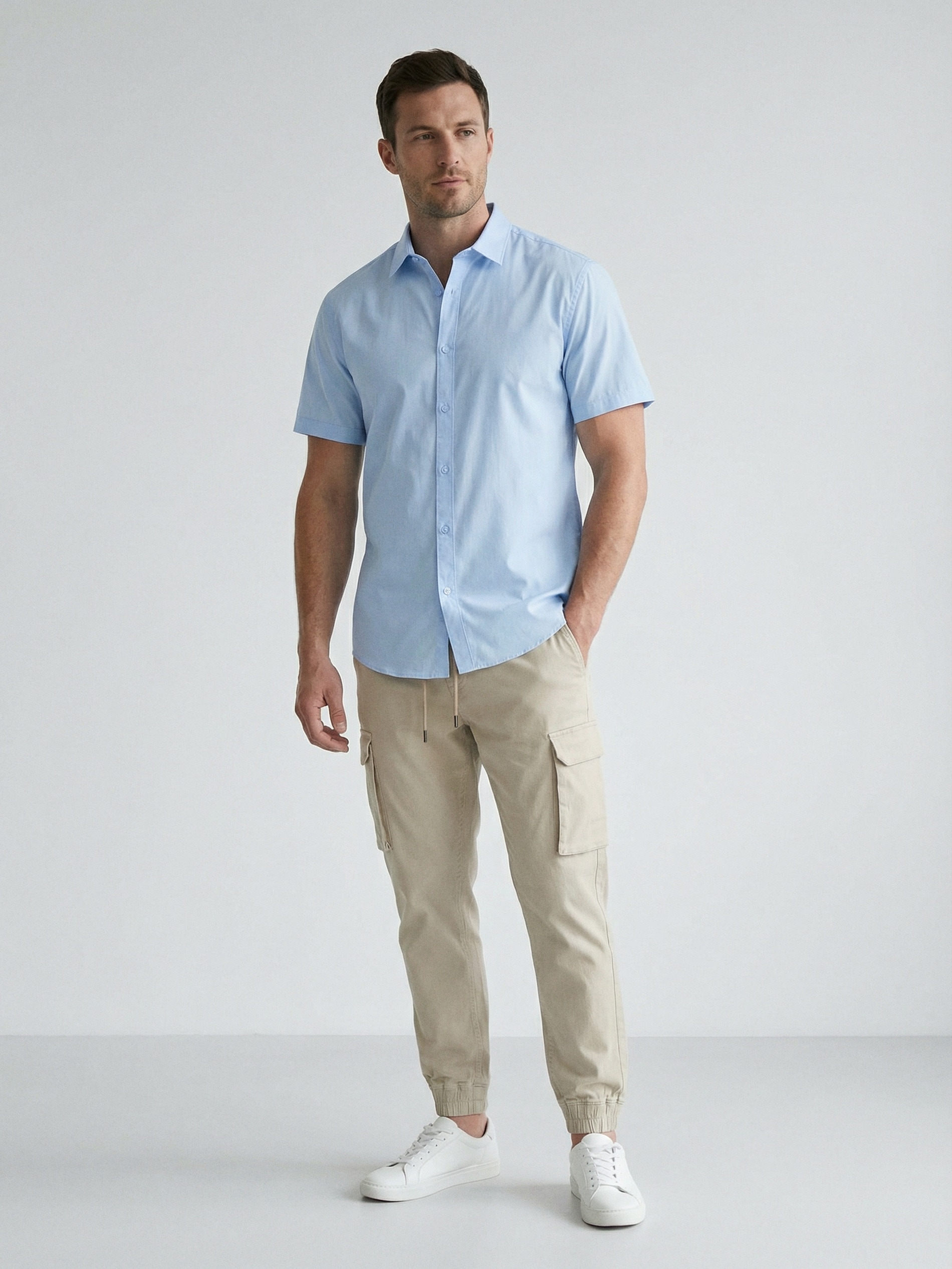 Spodnie jogger cargo