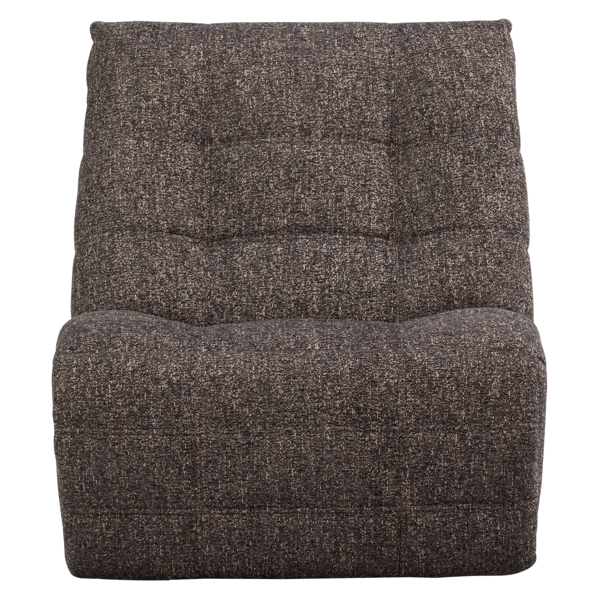 WOOOD relaxfauteuil elektrisch Hein - Geweven stof - Antraciet/Bruin