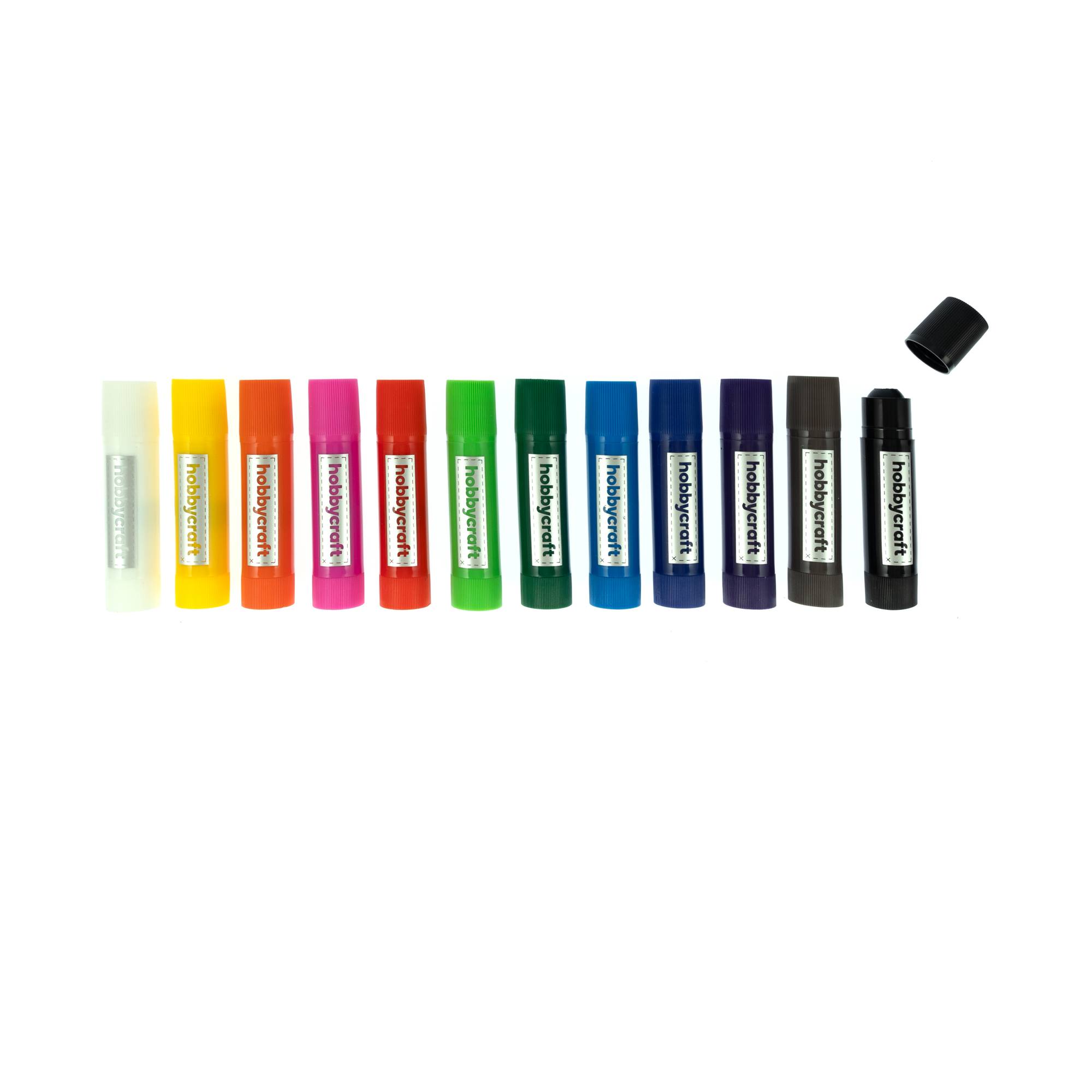 Assorted Paint Sticks 12 Pack