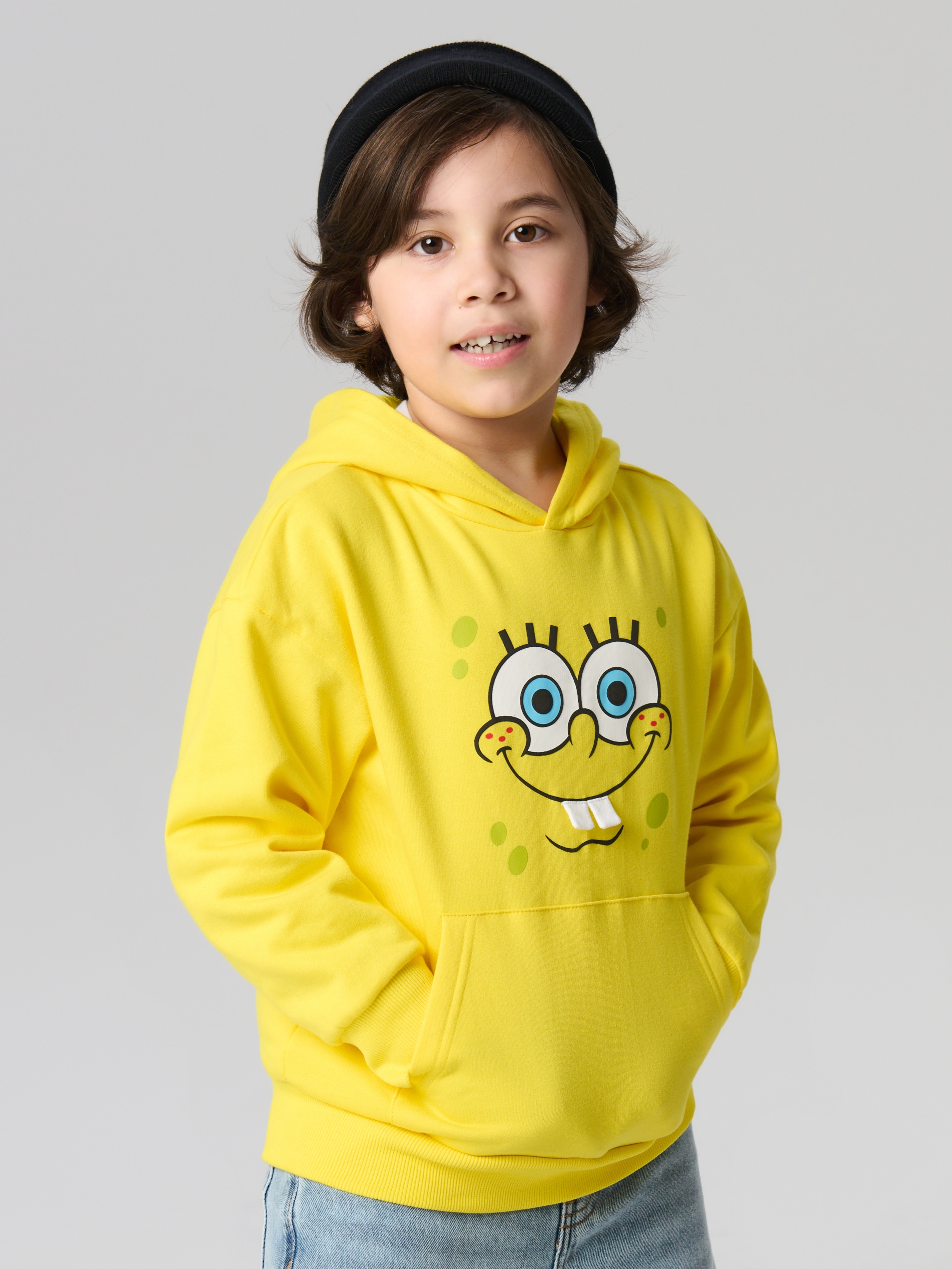 Bawełniana bluza z nadrukiem SpongeBob