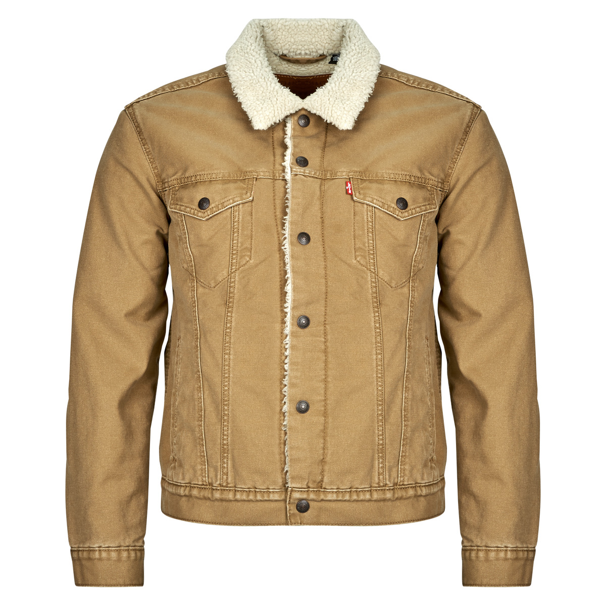 Levi's - TYPE 3 SHERPA TRUCKER - Beige