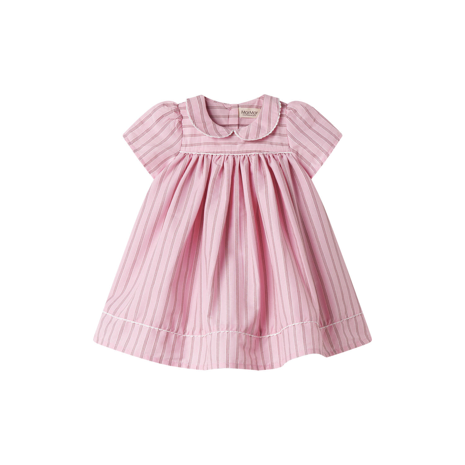 Dulla Dress, bonbon pink stripes
