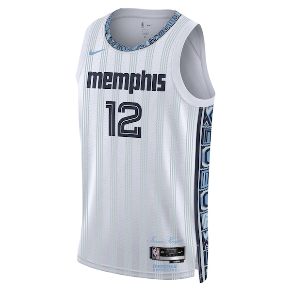 Ja Morant Memphis Grizzlies Nike Unisex 2025/26 Swingman Jersey - White - City Edition