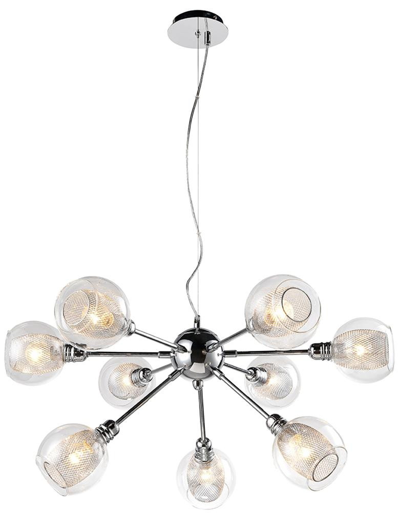 Lampa wisząca DIXI 9x40w e14 chrom