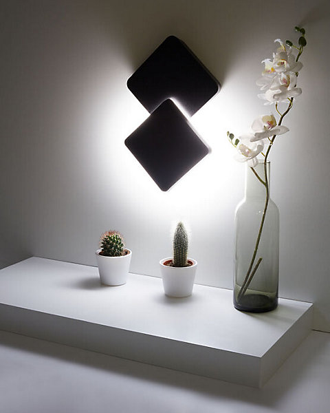 Applique murale Led étanche orientable carrée - Girard Sudron - Elypte