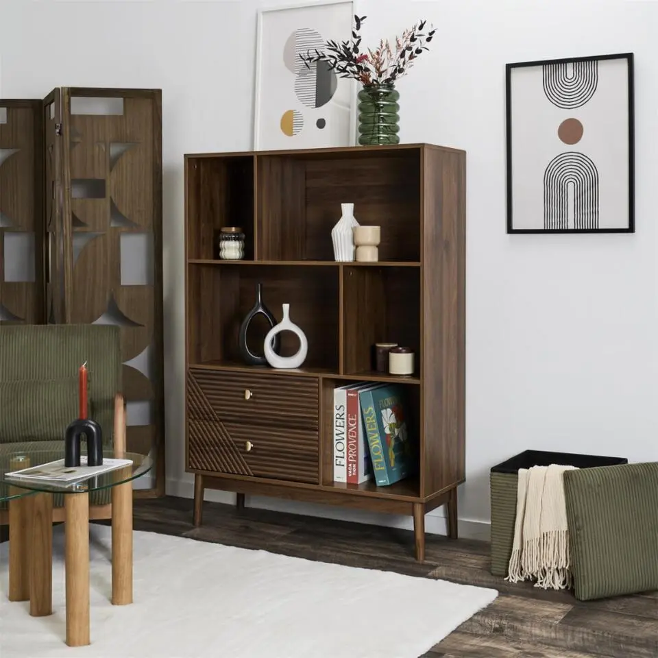 MISOU Wandkast Tiffany - Bruin