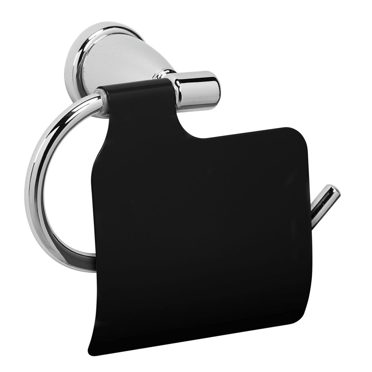 ZIGZAG - Porte-rouleau PH en Métal Noir