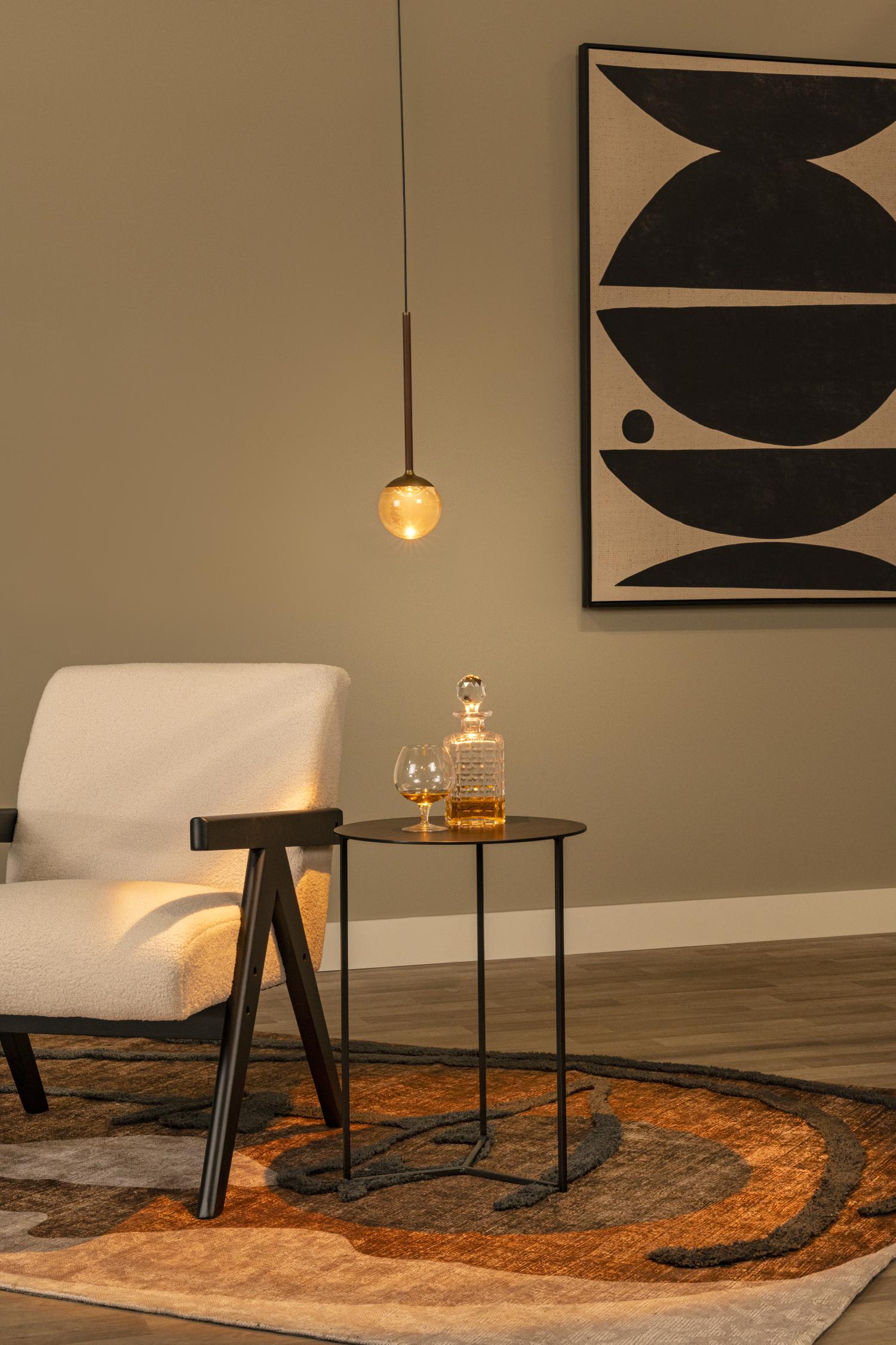Lucide hanglamp CALINA - Geïntegreerde LED - Koffie