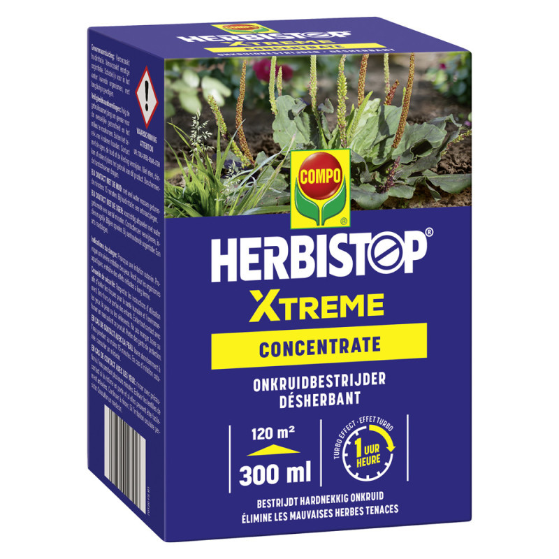 Désherbant Herbistop Xtreme concentré 0,3 L COMPO