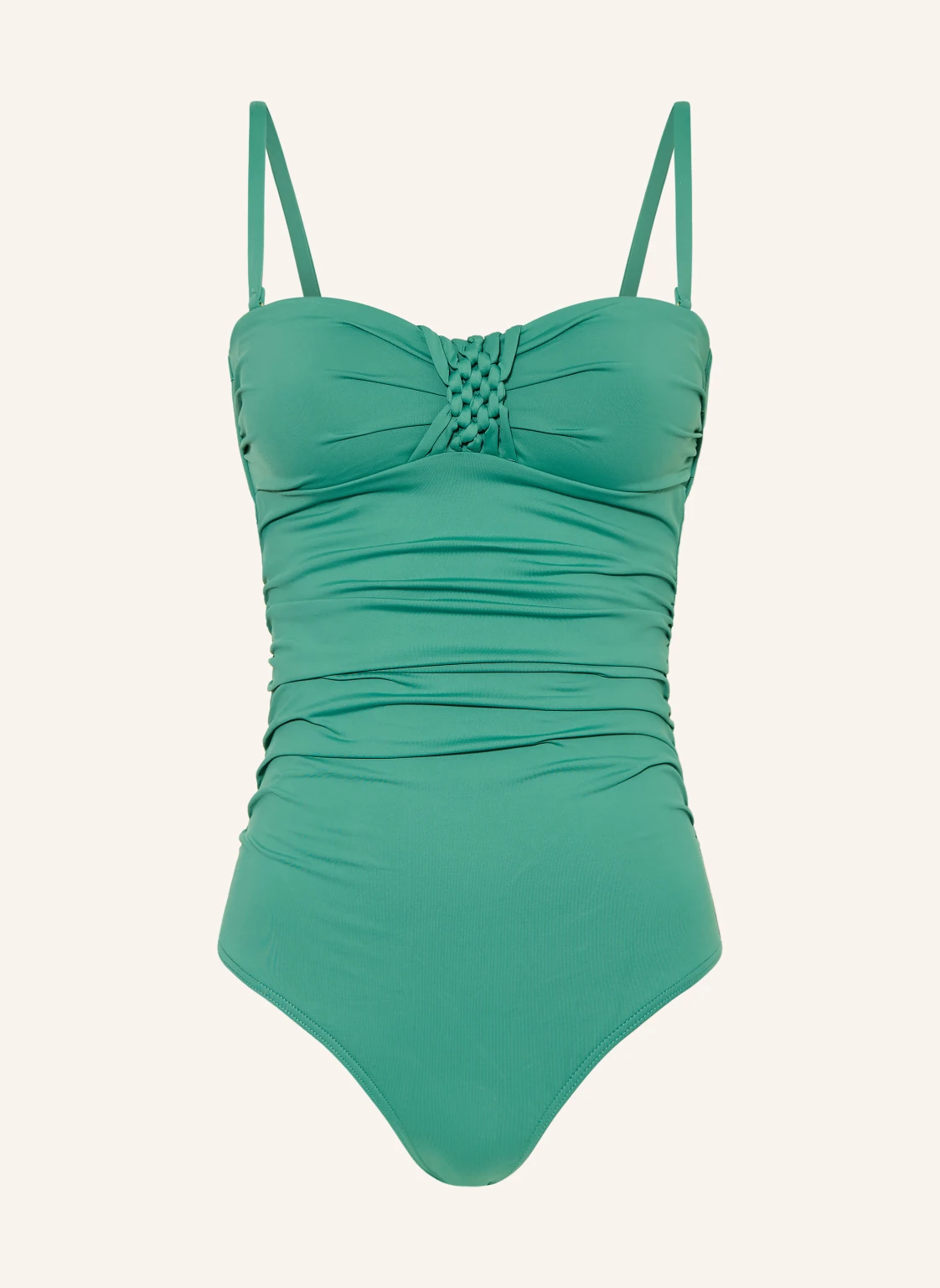 CYELL Bandeau-Badeanzug GREEN OASIS