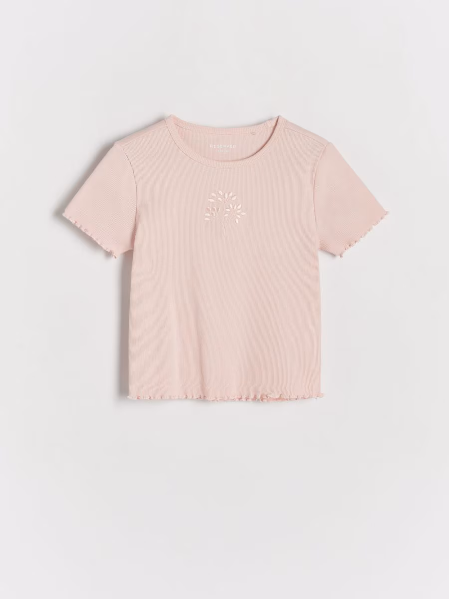 T-Shirt With Embroidery Detailing