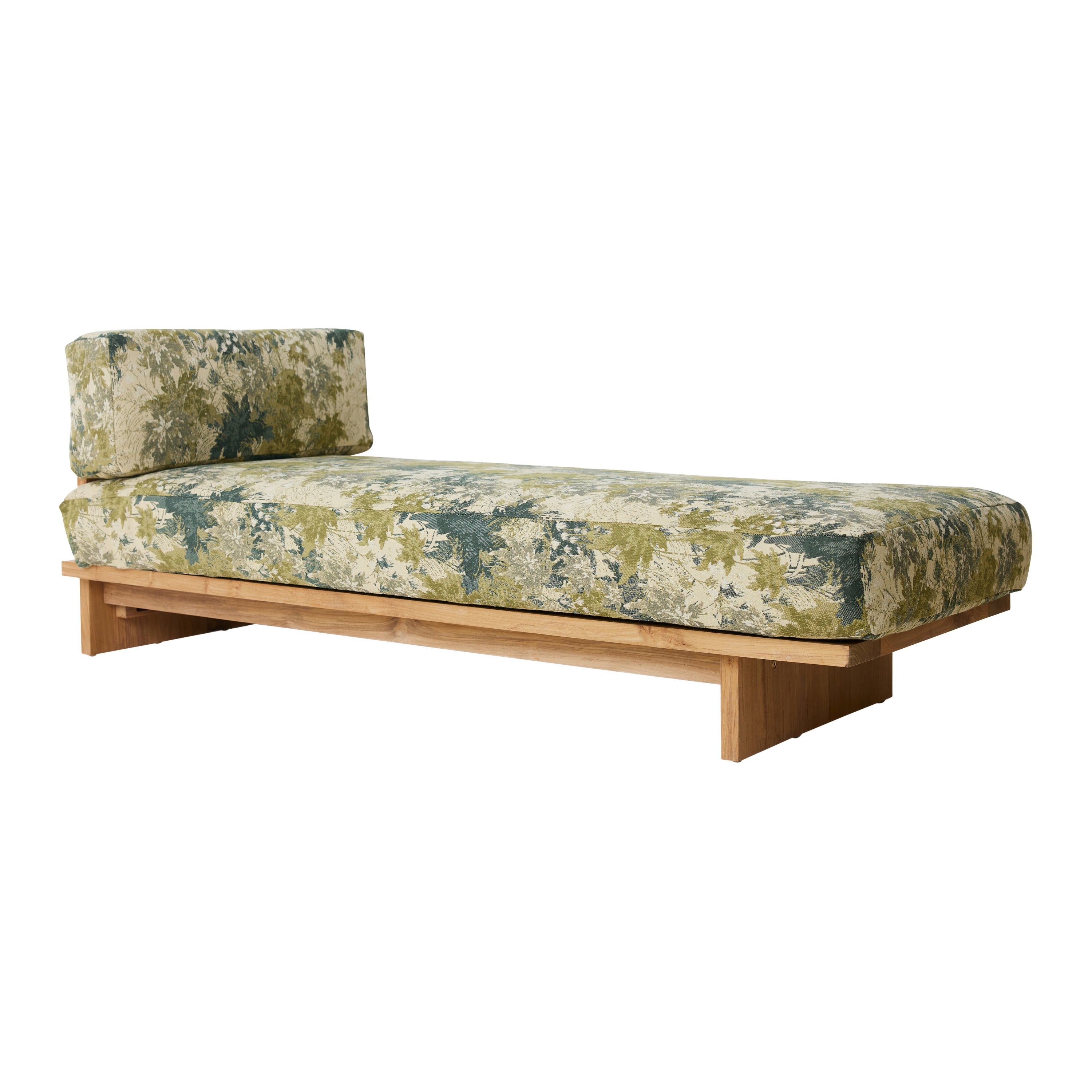 HKliving Teak Daybed - Botanical