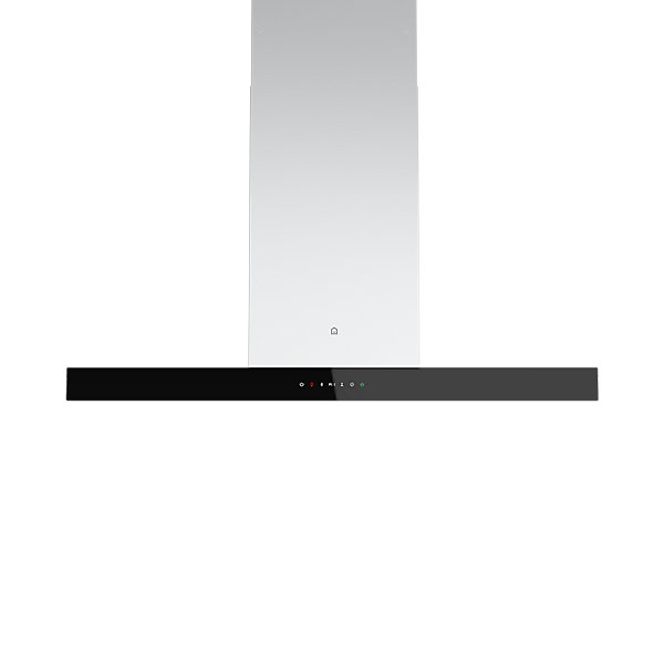Hotte décorative inox GoodHome GHBH90ASBL 90 cm
