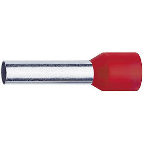 Embout simple d'extrémité de câble Klauke 47210 1,5 mm² x 16 mm, manche 10 mm, noir