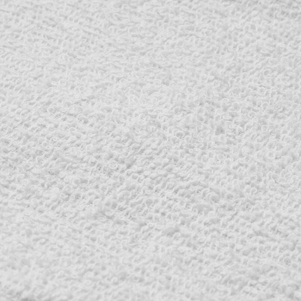 Gant de toilette x2 coton blanc 16x21cm