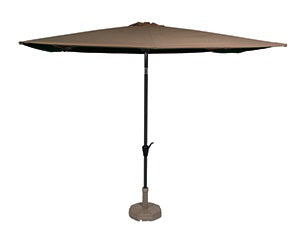 Lesli Living push-up parasol Libra - taupe - 250x250cm