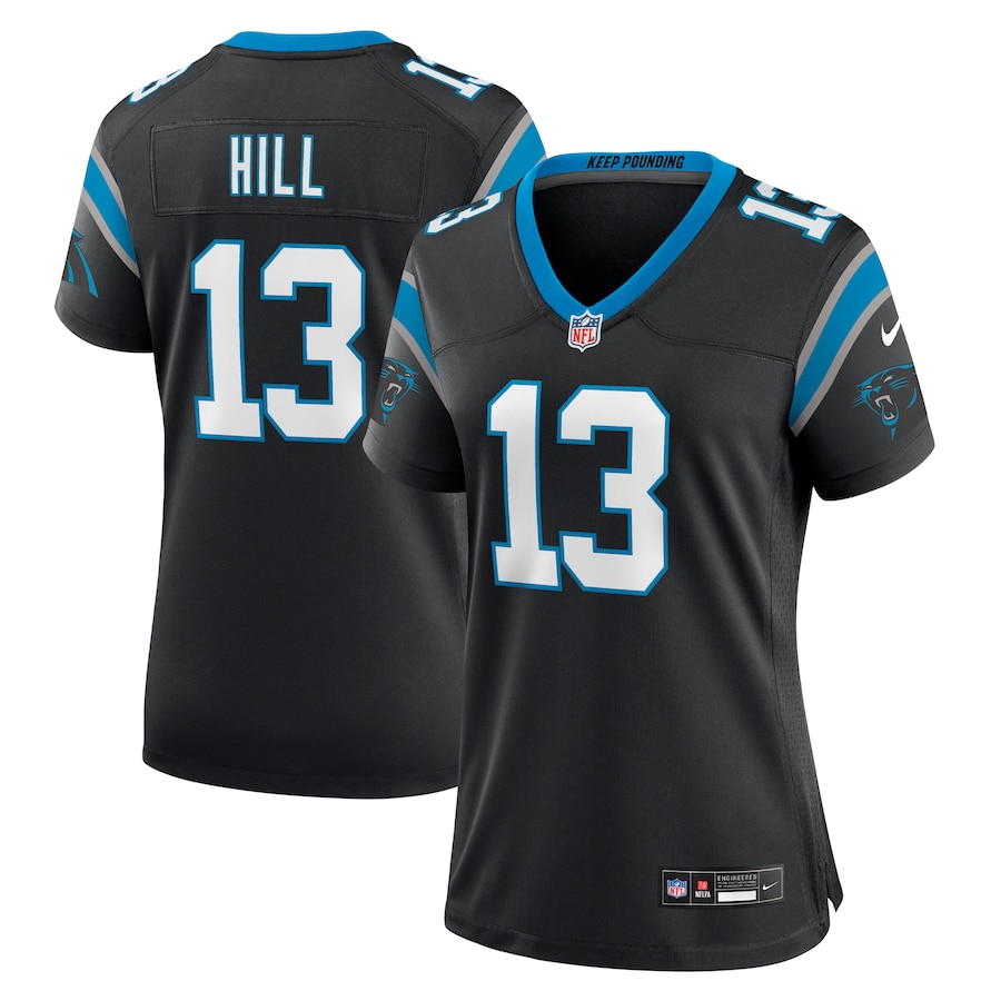 Troy Hill Carolina Panthers Nike Women's Team Game Jersey -  Black