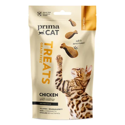PrimaCat Softy Treats with Chicken & Catnip