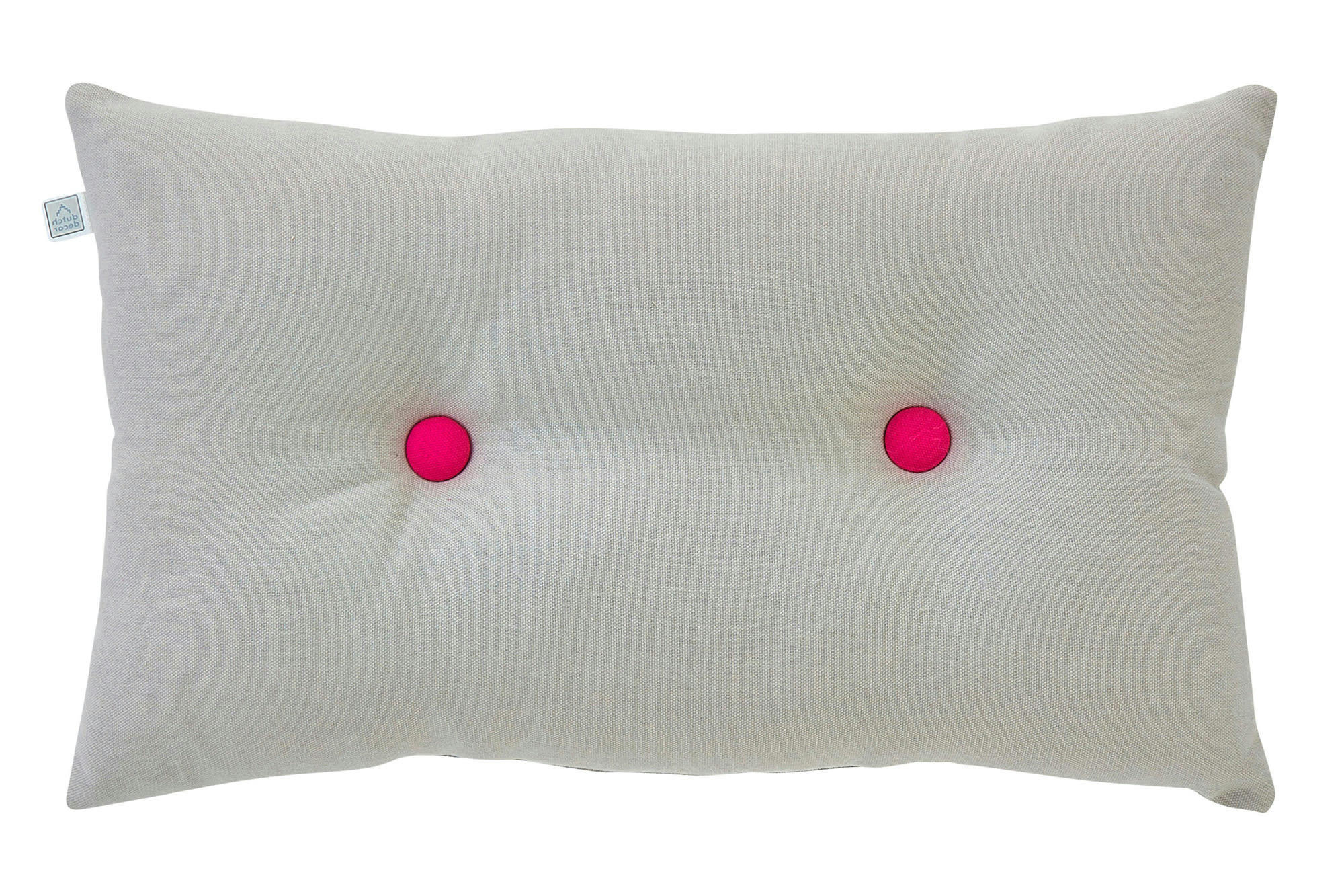 - Coussin - gris doux 30x50 cm unique