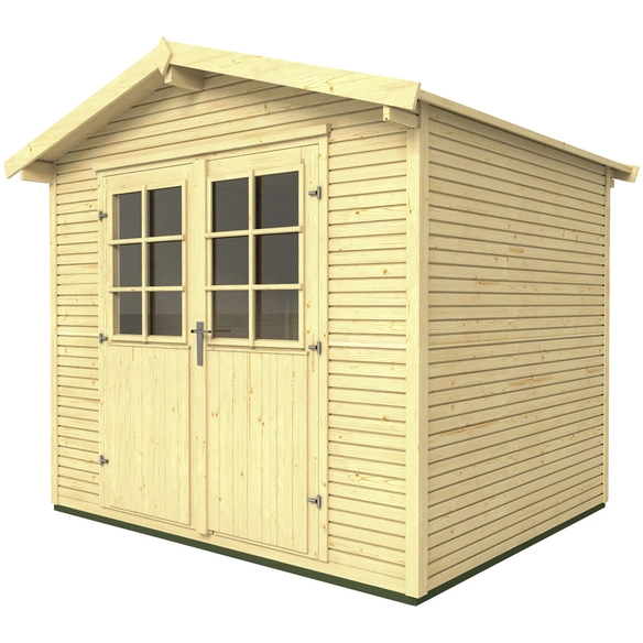 Gartenhaus »218 Gr. 1«, Holz, BxHxT: 260 x 234 x 205 cm (Außenmaße inkl. Dachüberstand)