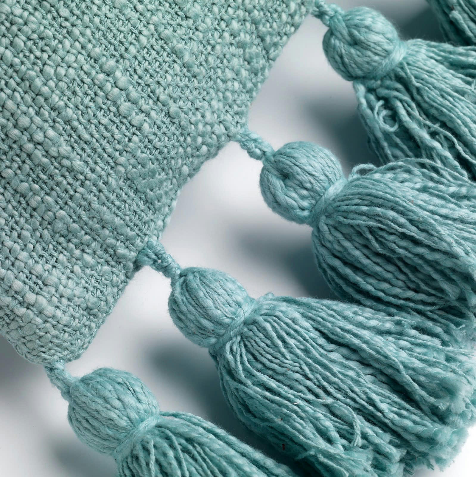 RUBY - Housse de coussin vert en coton-45x45 cm uni