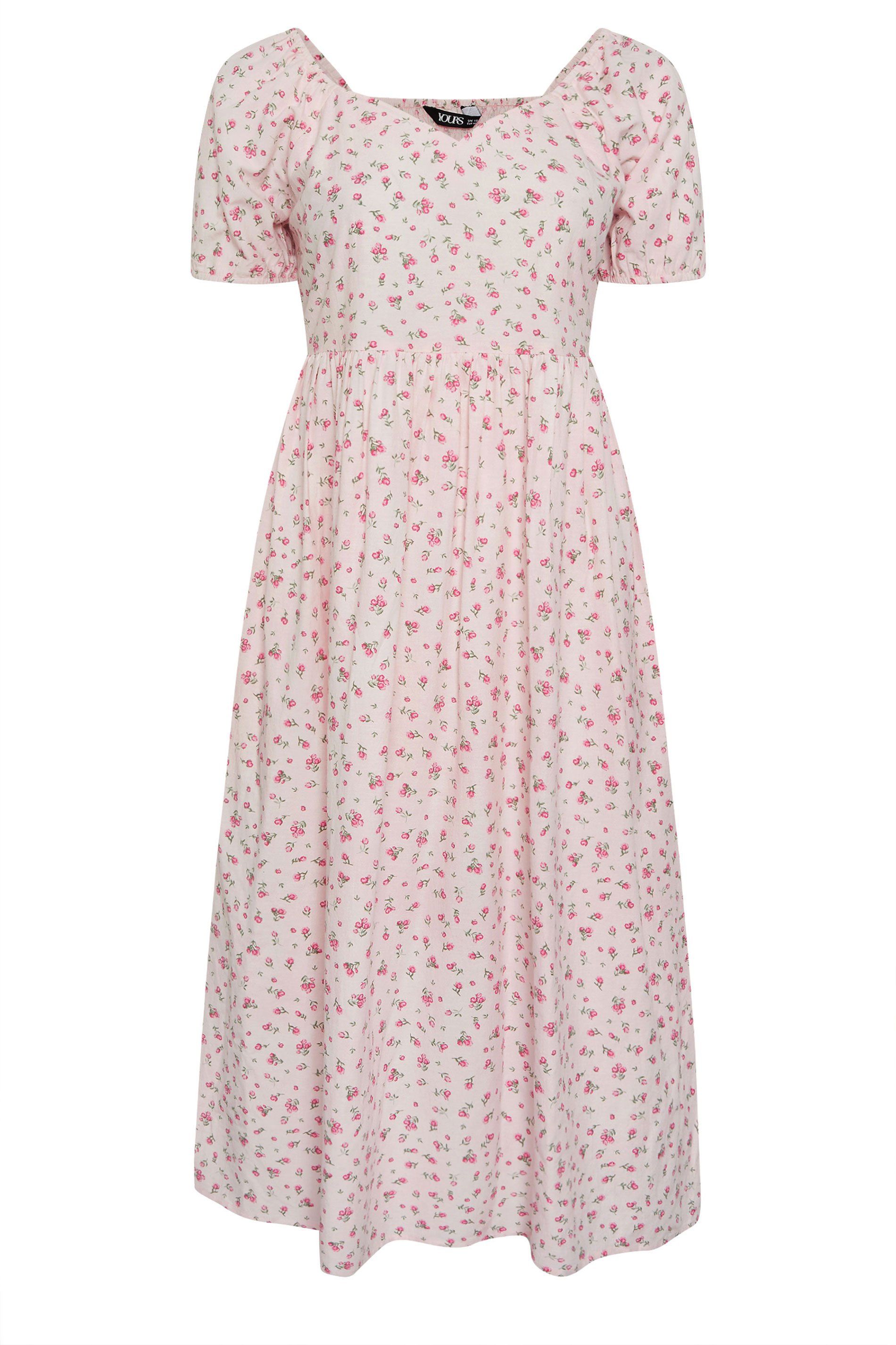 Yours Ditsy Print Midi Dress