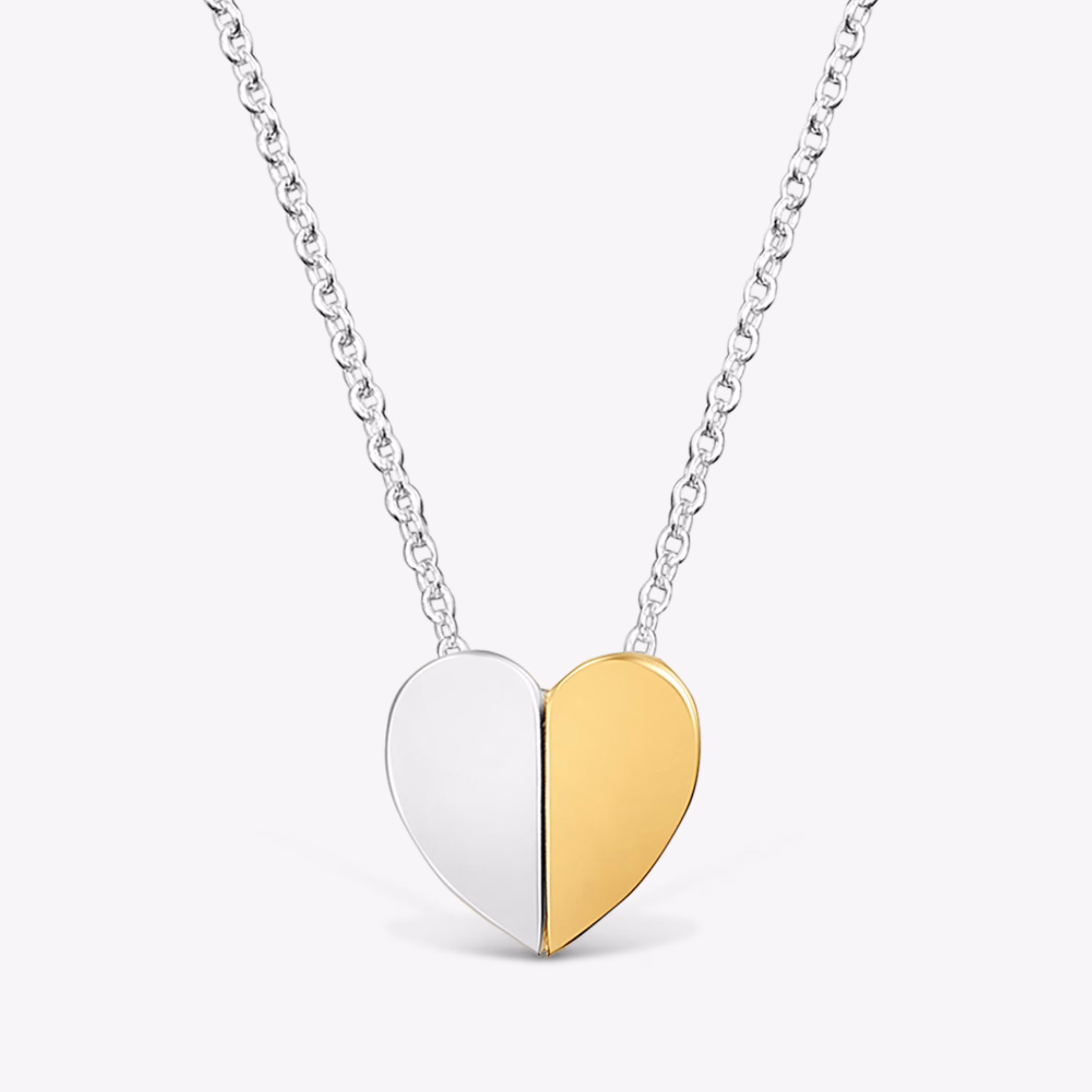 Collar bicolor y motivo corazón 11 mm TOUS 1950