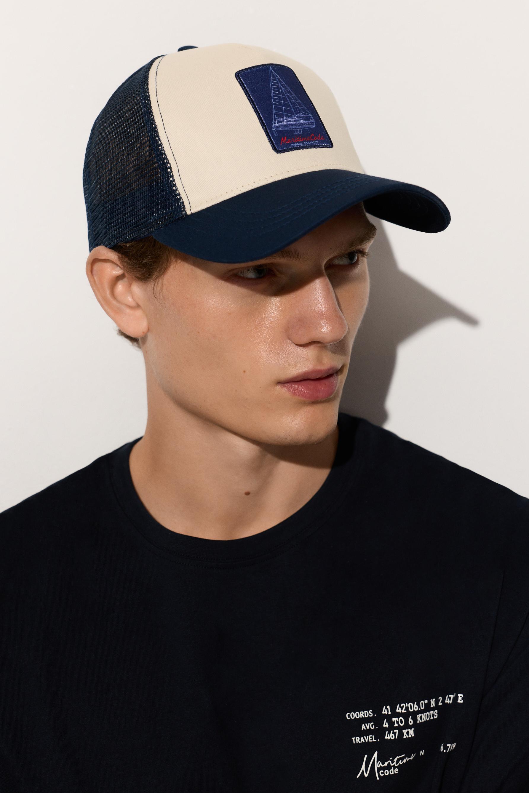 Gorra rejilla parche