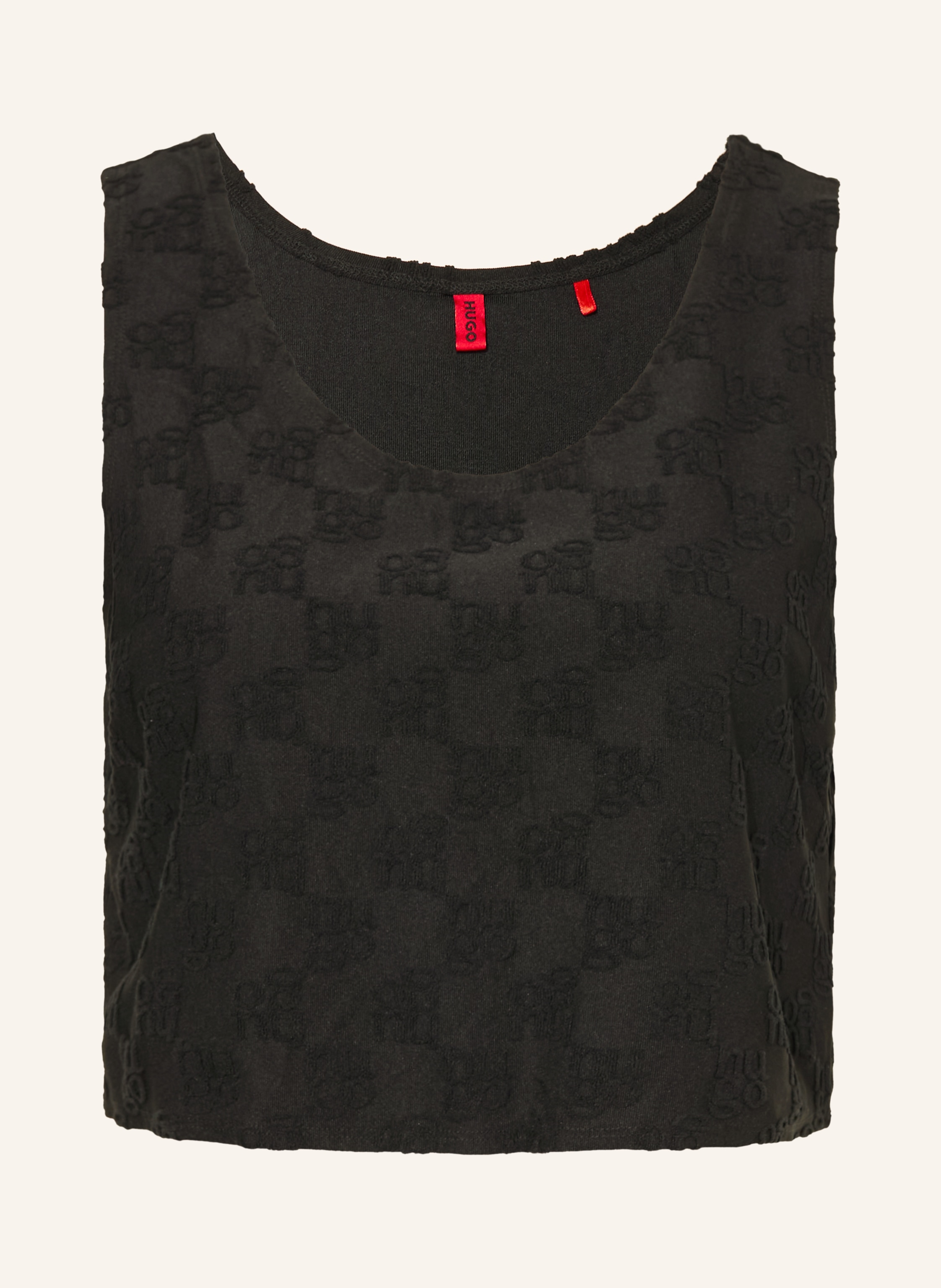 HUGO Cropped-Top TERRY