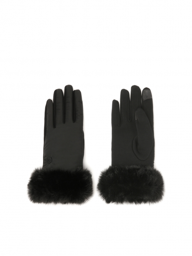 Classic women's gloves with insulation