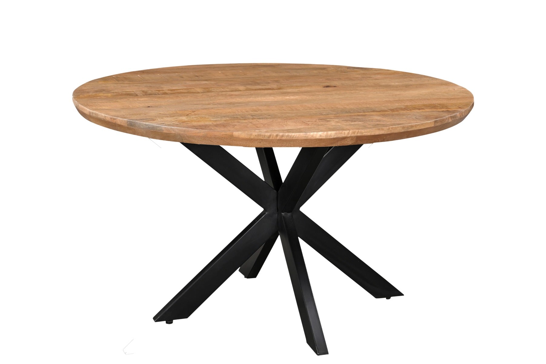 Livingfurn eetkamertafel Jesper Round - 140cm - mangohout