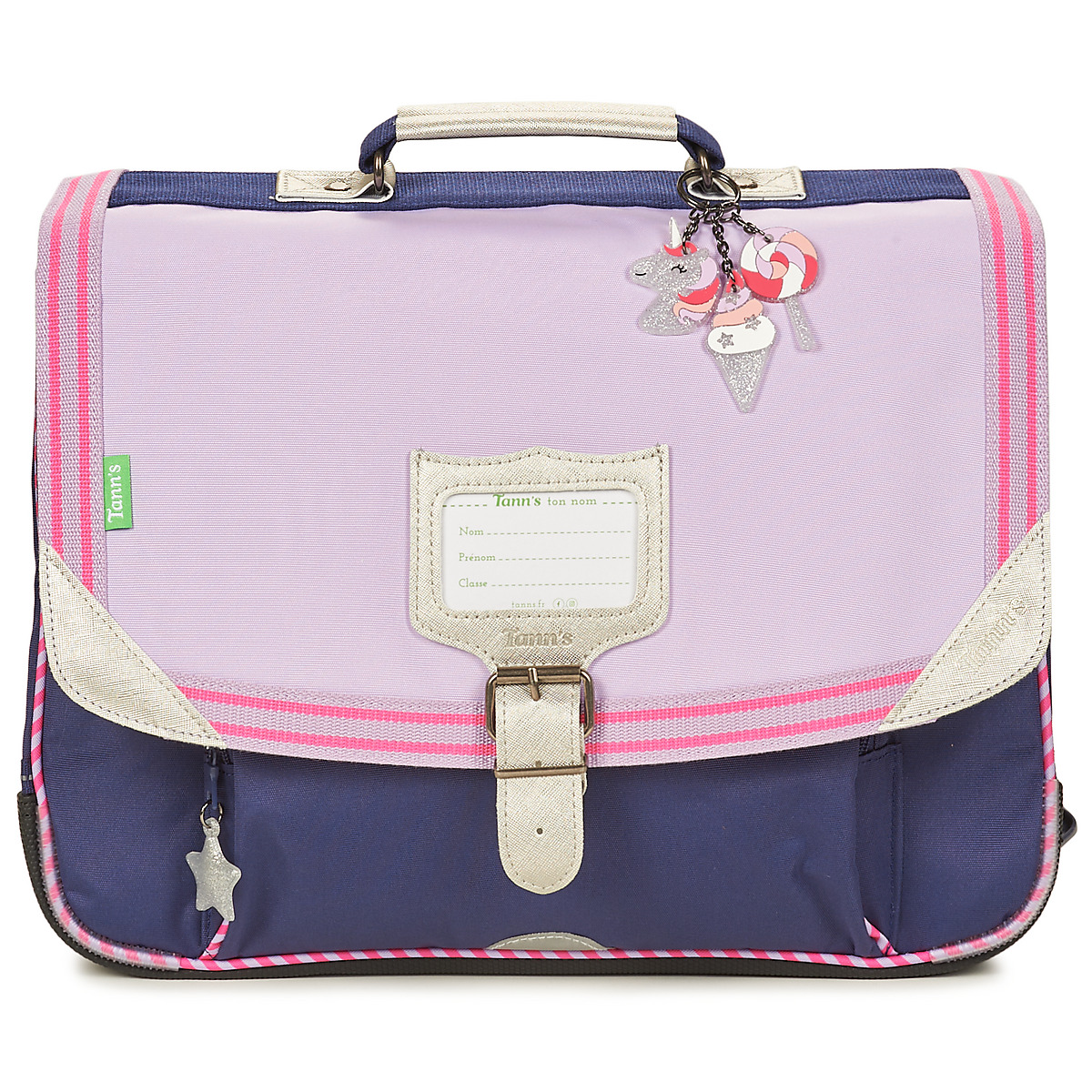 Tann's - LISA CARTABLE 38 CM - Lilac / Marine
