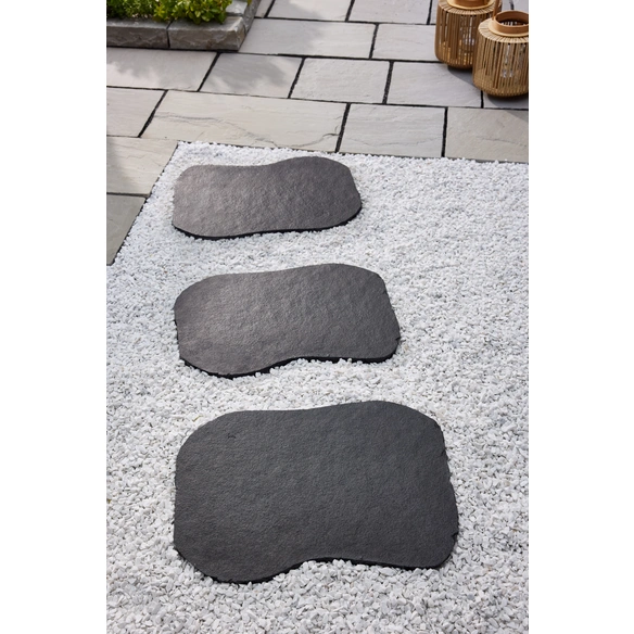 Trittstein »Black Beauty«, LxBxS: 50 x 35 x 2,5 cm, schwarz