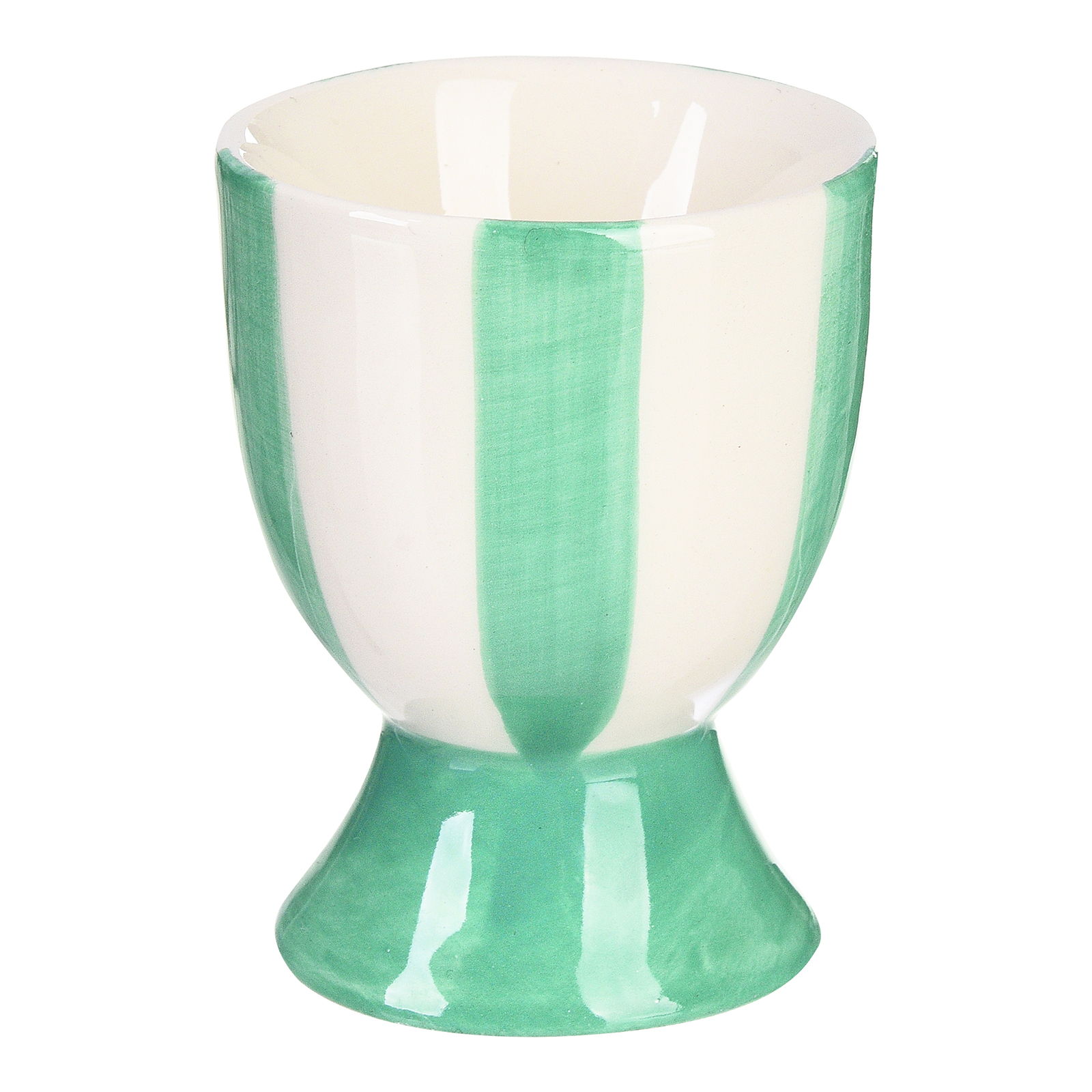 Eierbecher Streifen Blau,H 70 mm