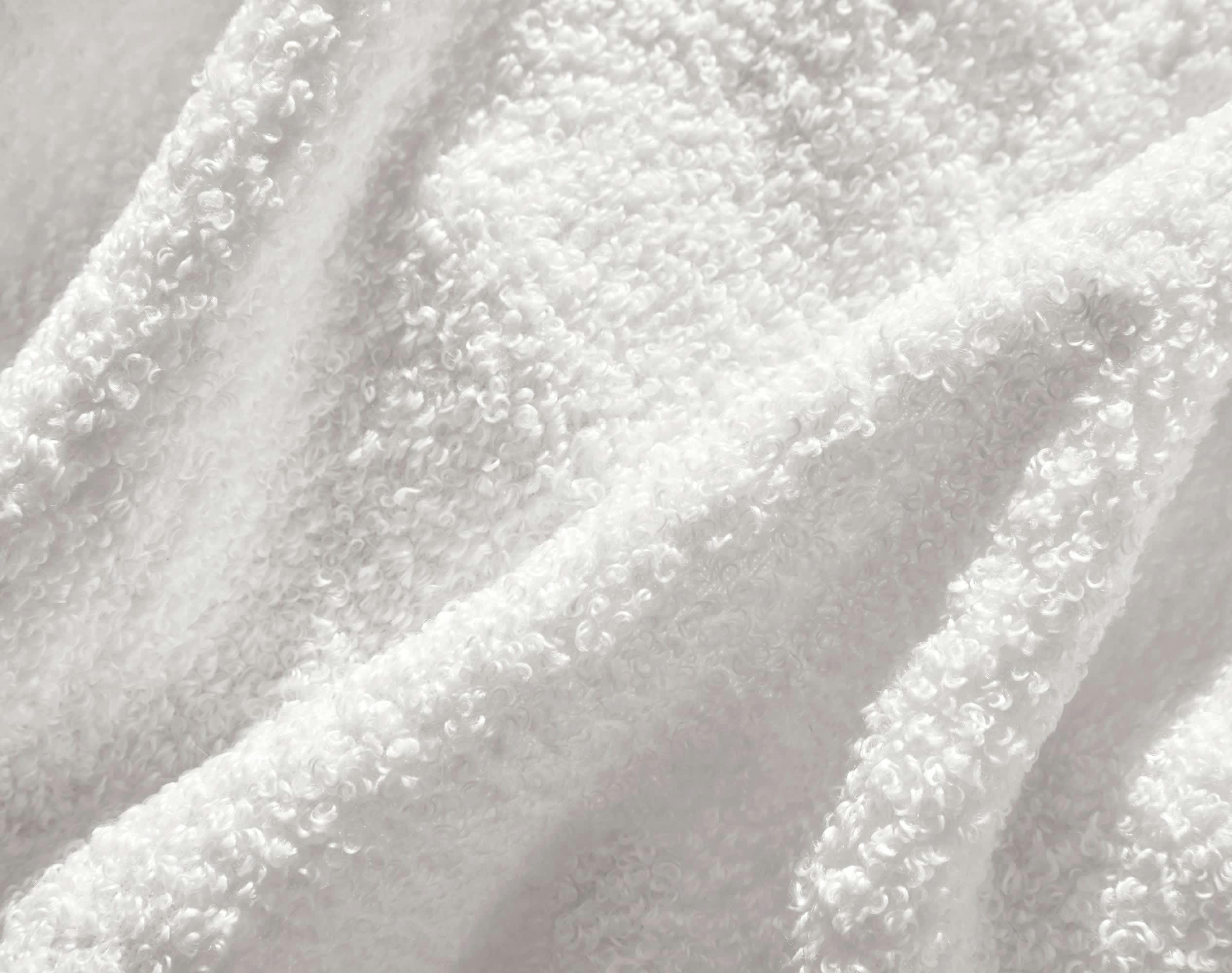 MOUTON - Rideau 135x180 en polyester blanc