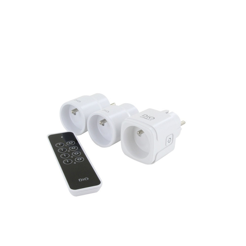 Kit avec 2 prises Nano On/Off et 1 prise connectée DIO