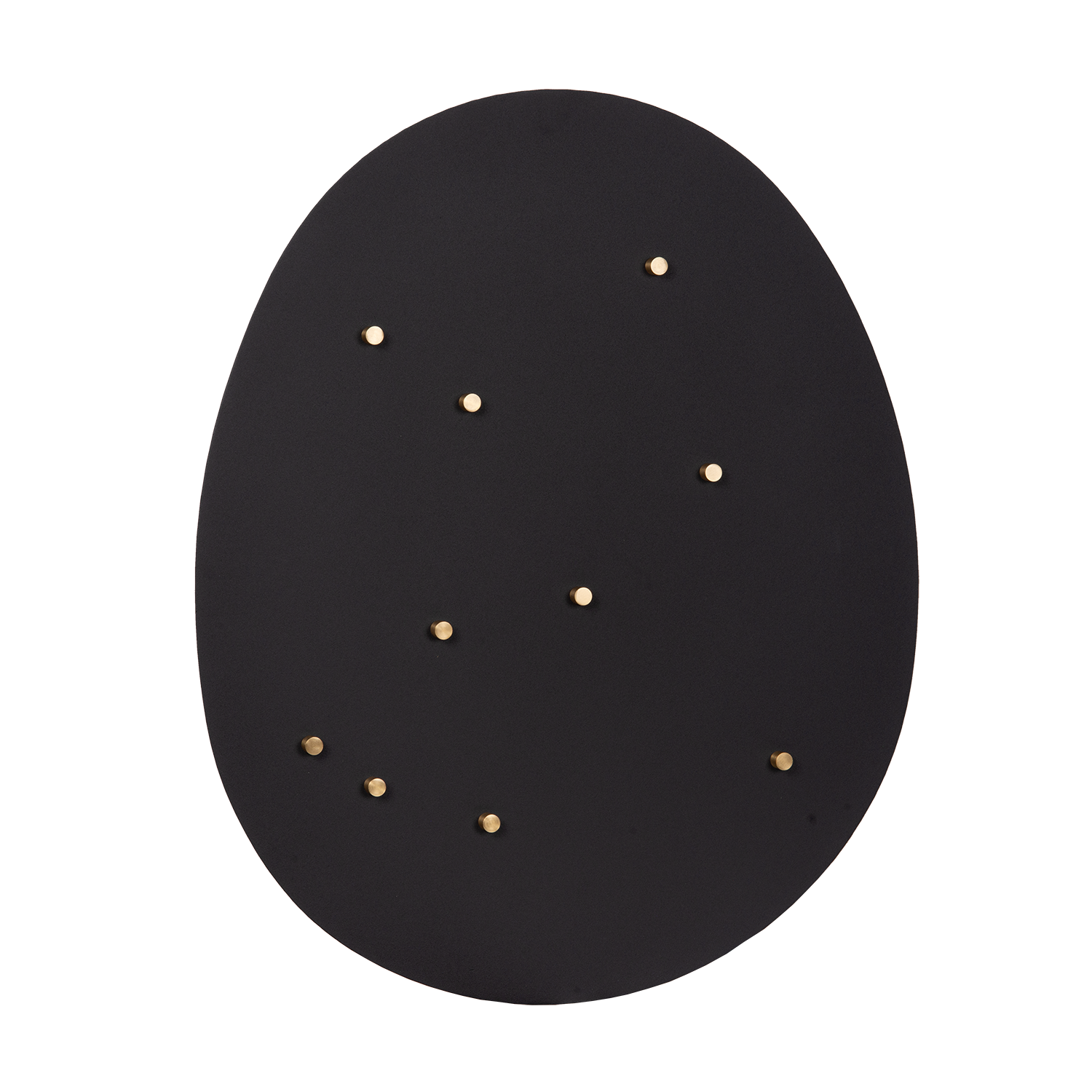 Atmooz Munia Magneetbord – 48x58cm – Zwart – Incl. 10 Magneten