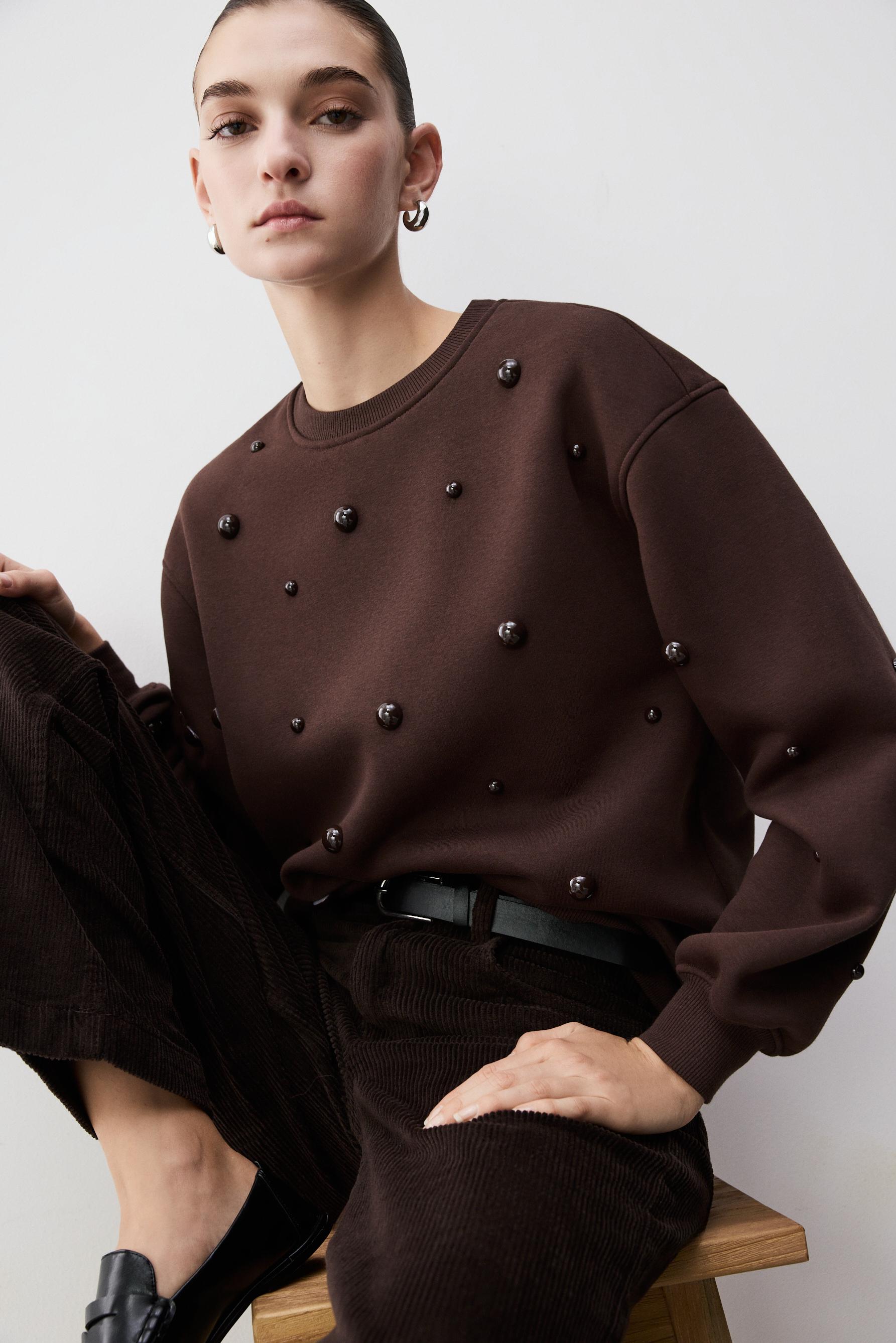 Sudadera apliques