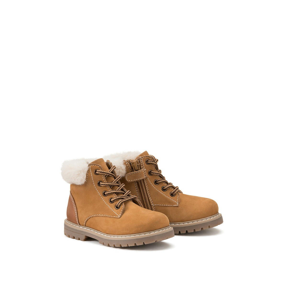 Bottines cuir zippées