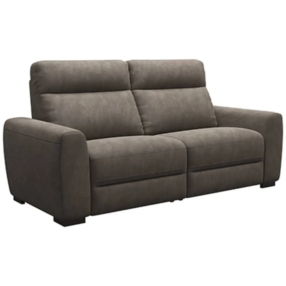 Bank James 3-zits - stof Billy Joe - grijs