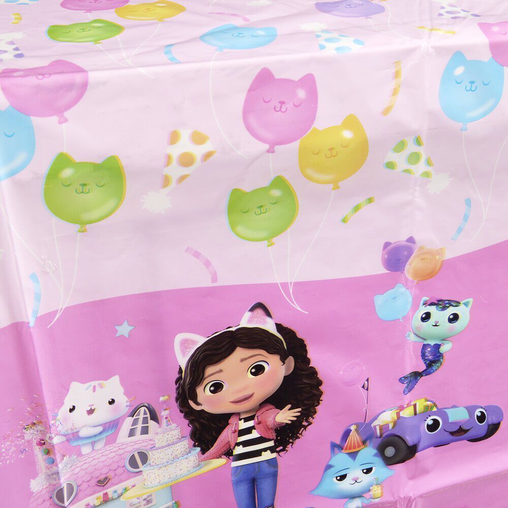 Nappe rectangulaire Gabby's Dollhouse plastique 120x180cm