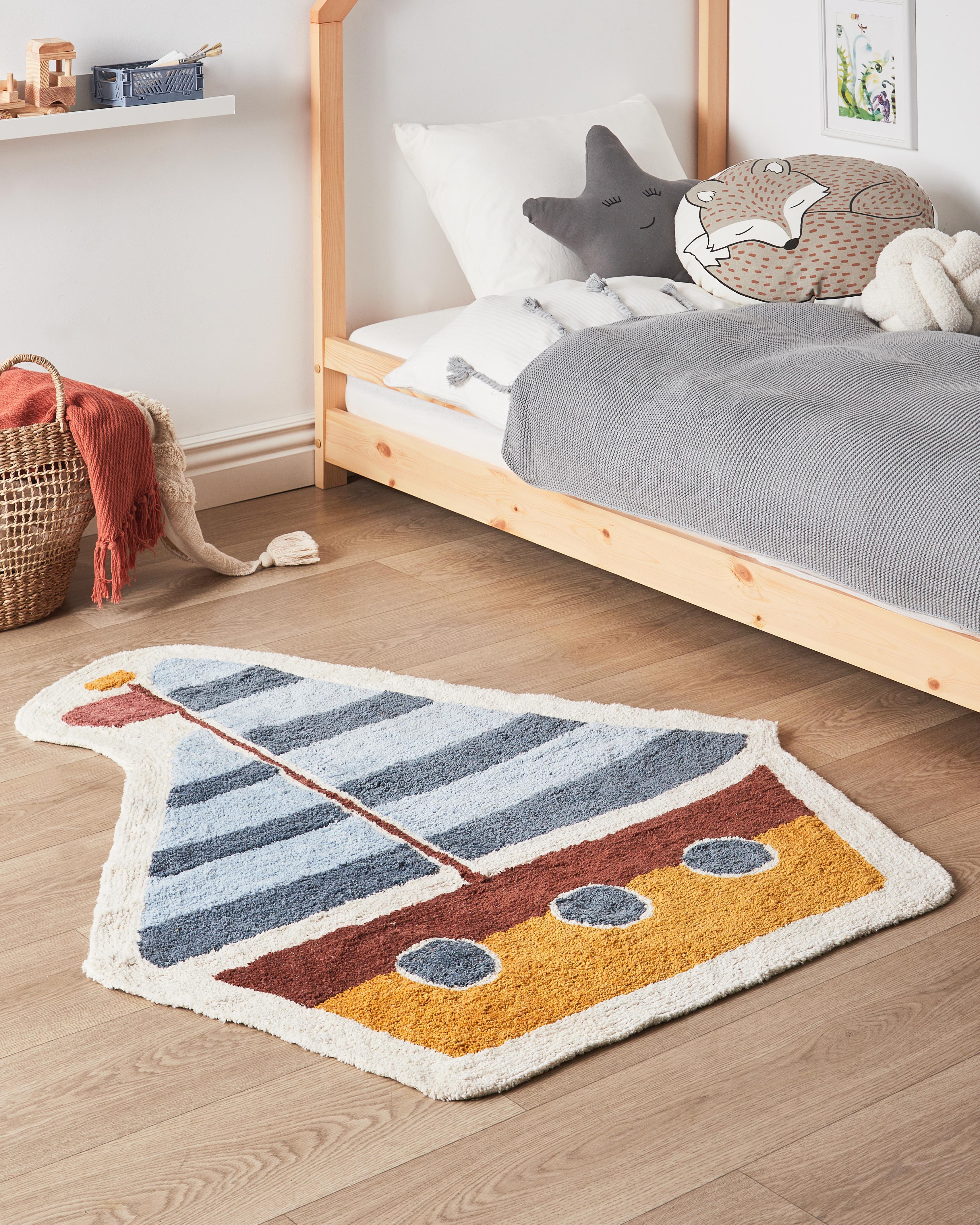 Kids Rug SPETI Multicolour 105 x 120 cm Cotton