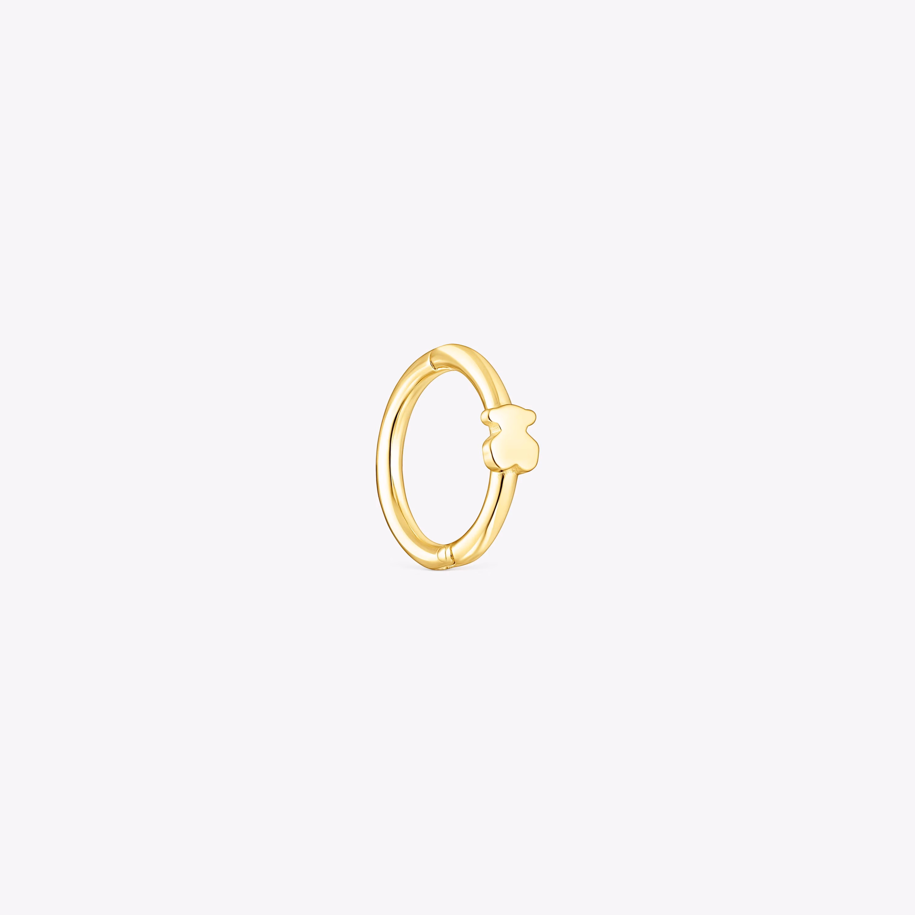 Piercing aro de oreja TOUS Basics oso de oro