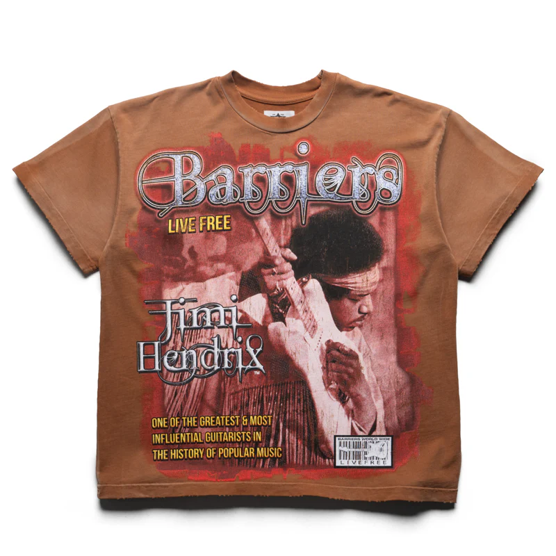 Barriers Worldwide Voodoo Child Tee - Brown