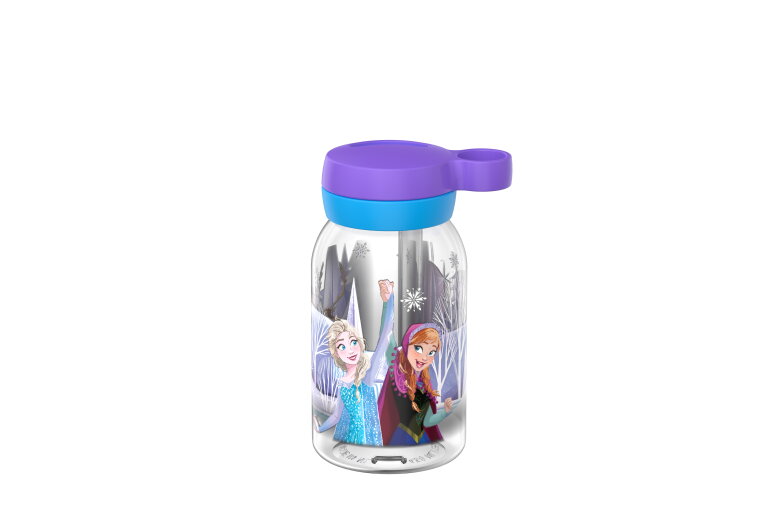 Campus drinkfles met rietje 450 ml - Frozen Friends