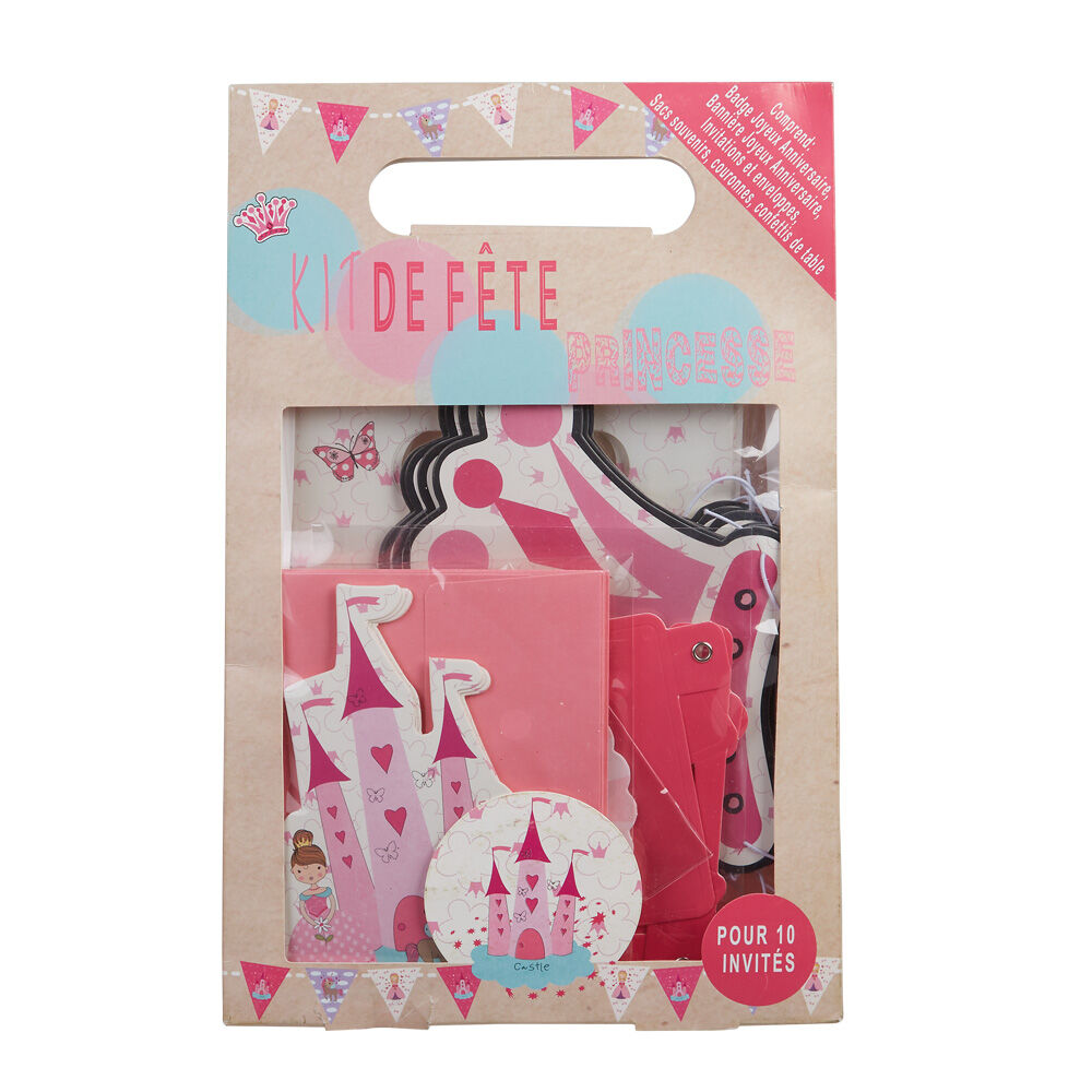 Kit déco anniversaire thème princesse