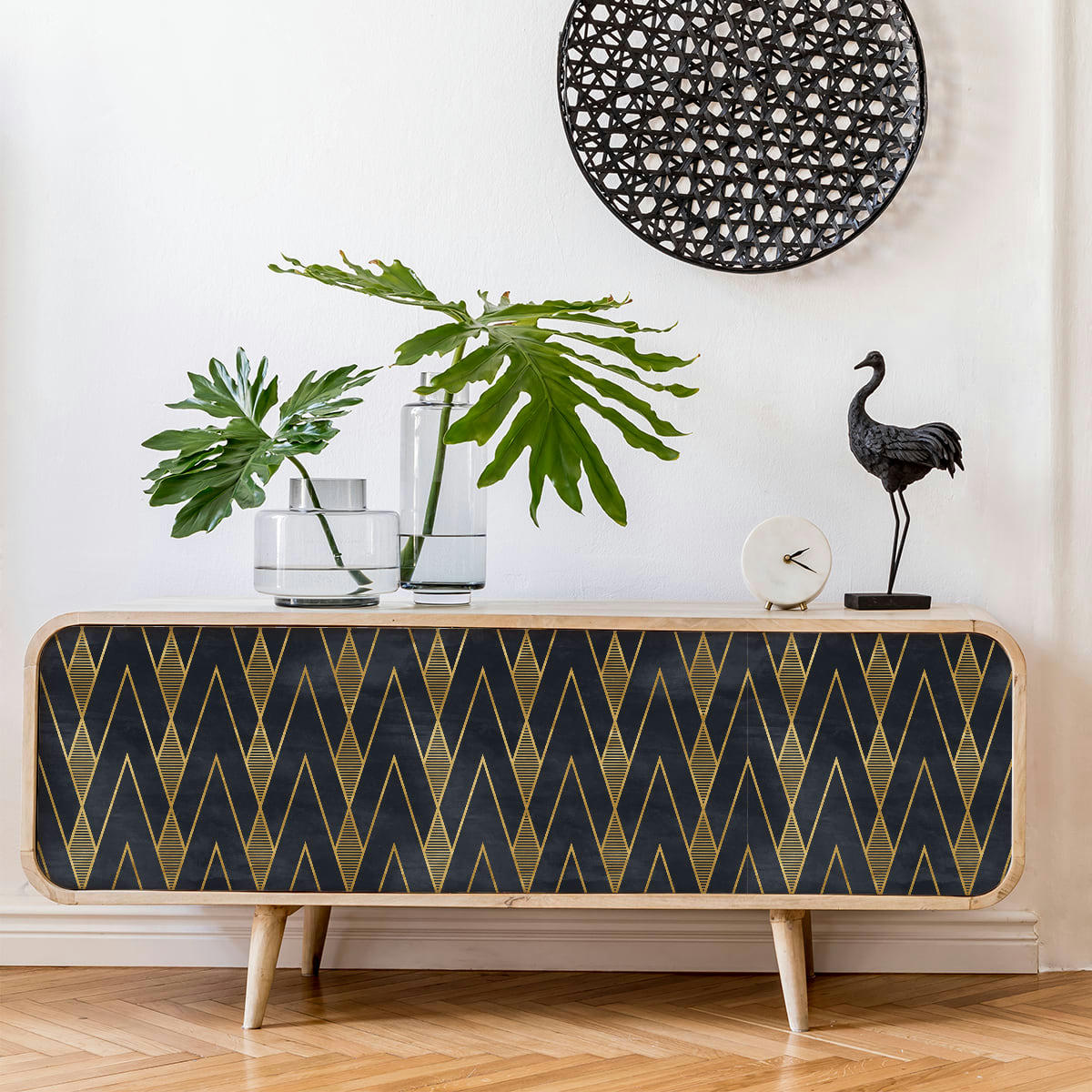 - Sticker meuble scandinave vknutvin 40x60cm