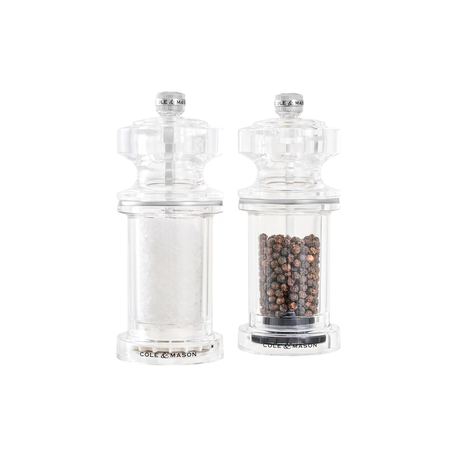 605 Salt and pepper set, akryl