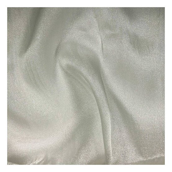 Cream Crystal Organza Fabric by the Metre