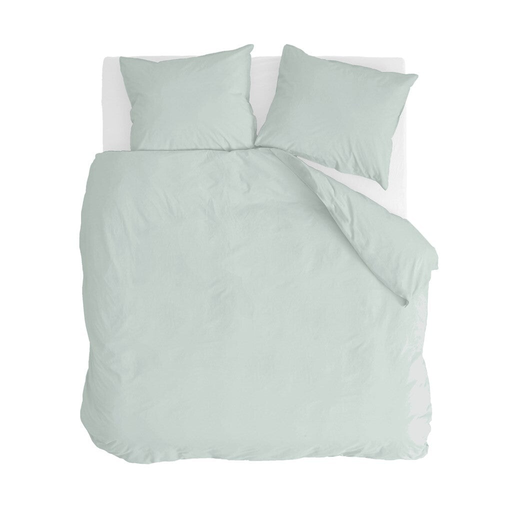 Walra - Dekbedovertrek Vintage Cotton - 240x220 cm - Jade